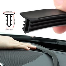 자동차 대시 보드 방음 고무 씰 스트립 현대 Creta I10 I20 Tucson Elantra Santa Fe