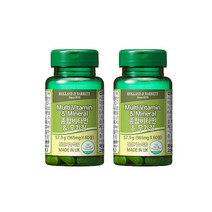 홀랜드앤바렛 종합비타민 & 무기질 60정X2병, 단품, 단품