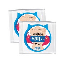 [라벨영] 쇼킹소금바 2개, 90g
