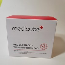 Medicube 레드 Clear 시카 워시 Off 바디 Pad 200ml (50ea) ping