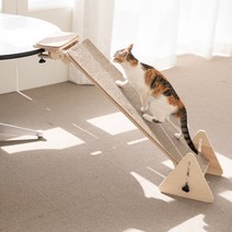 핑크팡크 고양이 클라이밍보드 책상 캣타워, 블랙, 1개