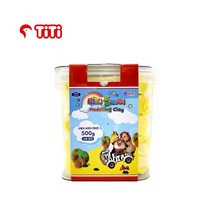 티티경인 클레이 점토 500g 벌크 1통 단색x100g, 노랑