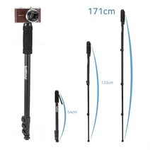 모노포드 DSLR 캐논 소니 니콘 캠코더 WT1003 렌즈 폴, 상세페이지 참조