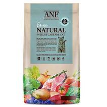 에이엔에프 6Free 웨이트 케어 고양이 사료, 6개, 6kg