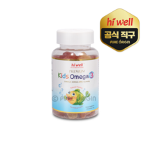 하이웰 뉴질랜드 키즈 오메가3 60구미 어린이 유아 영양제 젤리 구미 EPA DHA, 1개