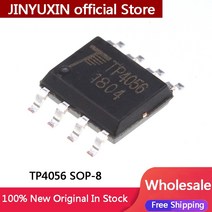 10-100Pcs SMD TP4056 1A SOP-8 선형 리튬 이온 배터리 충전기 칩 관리 IC 재고, [01] 10Pcs