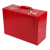 상자 결혼기념일 용품 약혼함 혼수함 축의금함 혼담을 꺼내다 레드 초빙료 채색 예 가죽트렁크 10100 만 2548886970, 8인치 (가능 룩 6-10 만 )