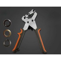 아일렛 펀칭기 펀치 천막 버클 단추 기계 미니, 내경 10mm 펜치+ 단추 40