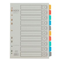 사무용 대흥 바인더인덱스 PP i610 10분류 1SET, 없음