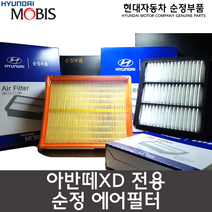 아반떼XD 에어필터 / 28113 2D000 / 아반떼XD 에어클리너 / 281132D000 / 순정부품