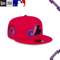 뉴에라 스냅백 MLB Montreal Expos Flame 59FIFTY Fitted 812683