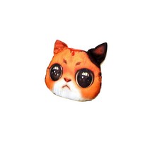 고양이 디자인 쿠션 기본사이즈 05도전할고양, 상세페이지 참조