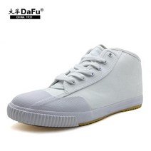 스케이트 보드 슬라이드보드 DaFu Kungfu Shoes 남성 여성 신발 Delta Mid Sneaker 무술 KungFu Classic Canvas shoes, [01] Europe35, [01] Classic all white