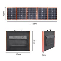 온풍기 40W 60W 80w 100W 120W 150w 200W 접이식 태양 전지 패널, 협력사