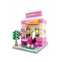 퍼즐피플 건물 중국 호환레고 시리즈, 스위트 가게