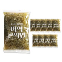 슬로우래빗 미역 곤약면, 180g, 10팩
