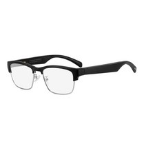 블루투스안경 ky02 스마트 아이웨어 forbluetooth 호환 핸즈프리 통화 음악 오디오 재생 안티 블루 라이트 렌즈 방수, 안티 블루 렌즈