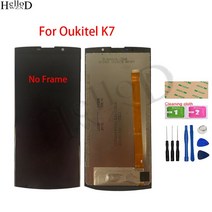 핸드폰lcd 스크린 OUKITEL K7 Pro LCD 디스플레이 터치 디지타이저 전체 화면 어셈블리 오리지널 중고, [01] For Oukitel K7