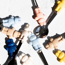 로마네 수저 포크 커트러리 어린이집 수저세트, 블루
