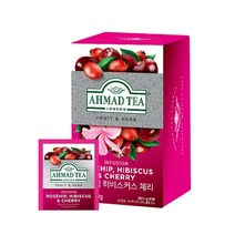 [이팬트리] 아마드티 로즈힙 히비스커스&체리 허브티 40g (20티백), 상세 설명 참조