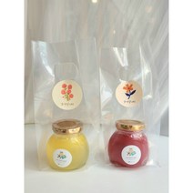 과일청/답례품/단체선물/깜찍한 미니수제청 165g1구 (자몽/키위/딸기/생강/레몬 등 10가지 맛), 생강