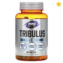 나우푸드 트리불루스 Tribulus 1 000mg 90정, 1개, 기본