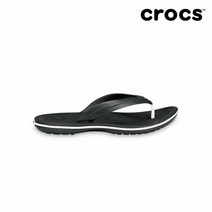 크록스 크록밴드 플립플랍 블랙 남자 여자 텅 쪼리 슬리퍼 샌들 11033-001