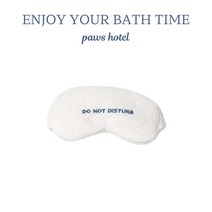 강아지처키옷 웃긴 캐릭터 산타 고양이처키 옷호텔 스타일 애완 동물 목욕 수건 가운 사진 소품 잠옷 고양, 02 Eye mask_04 One size