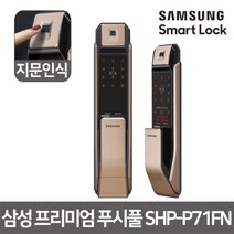 [삼성SDS] 삼성 푸시풀 지문인식 디지털도어락 SHP-P71