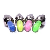 PK글로벌 2P 시선강탈 자전거 바퀴 라이트 에어 밸브 빛 자동차 오토바이 다용도 조명, 2개입, 네온그린