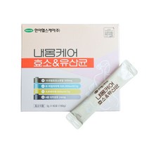 한미 내몸케어 효소 & 유산균 3g 60포 미생물 장건강 프리바이오틱스