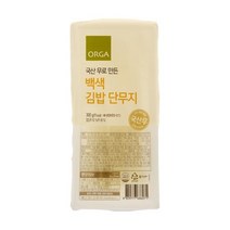 풀무원 밥친구 올가 국산무 백색 김밥단무지 우리집 요리 친정 엄마 반찬 300g, 1개