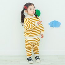 글라스팬츠 유아동용 안감 기모 배기바지 면 100% 국내제작
