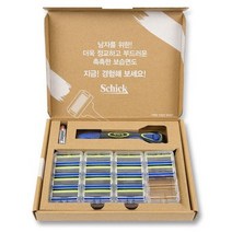 쉬크 하이드로5 파워셀렉트 세밀한 밀착 날14입+ 면도기