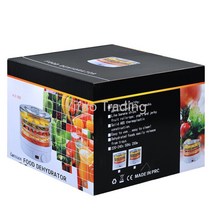 동결건조기 가정용 식품 5 층 용량 야채 고기 의약 재료 애완 동물 빠른 건조기와 350W 투명 건조 과일 공기 건조기, [04] UK