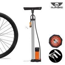 런버드 고압 멀티 자전거 펌프 160PSI, 정품