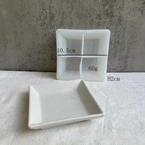 실리콘몰드 수제 석고 시멘트 금형타원형 트레이 시멘트 실리콘 몰드 DIY 불규칙한 접시 코스터 화분베이, 08 D-Oval