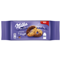 Milka 밀카 루프 쿠키 154g, 1개