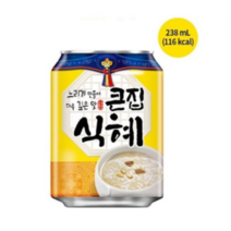 해태-큰집식혜238ml(소12캔) x4, 238ml, 48개