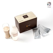 [미실란] 국내산 친환경100% 발아오색 미숫가루 (18g x 30개) *쉐이커증정 (무농약백태 보리 찹쌀 유기농오색발아현미), 18g x 30개