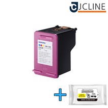 삼성 정품 번들잉크 C185 컬러 SL-J1680 J1683 J1685 INK-C185 + 항균물티슈
