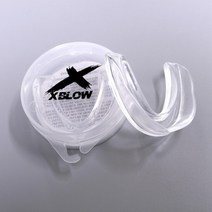 엑스블로 MMA 복싱 마우스피스 1중 구조 슬림한 스타일 스파링 시합용