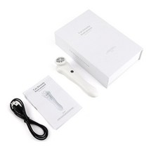 눈밑지방제거마사지 눈지방제거 눈위지방제거 눈지방재배치 Portable 2 in 1 Rf Eye Care Massager EMS Bea, 01 white