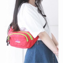 남녀공용 커플가방 수납편리 슬링백 힙색 핸드폰가방 30대 허리색