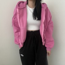 VANANA2 여성 데일리 큐트 러블리 파스텔 퍼프 포근환 벌룬 퍼프 후드 집업