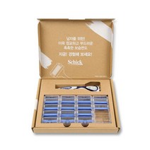 쉬크 하이드로5 베이스 날 14개입+면도기