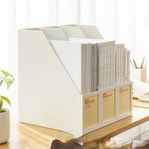 파일함 잡지 홀더 신문 랙 문구 보관 상자 책상 정리 문서 편지 파일 트레이 홈 오피스 액세서리, khaki