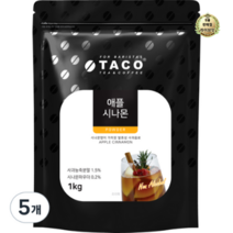라이브잇 타코 애플시나몬 파우더 아이스티분말, 30개, 1개입, 1kg