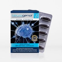 뉴로제놀 알티지 오메가3 NEUROGENOL Extra Strength 60캡슐, 1박스 60개