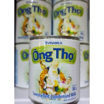 베트남연유 MILK VINAMILK ONG THO CREAMER DAC CO DUONG 10캔 (1box), 380g